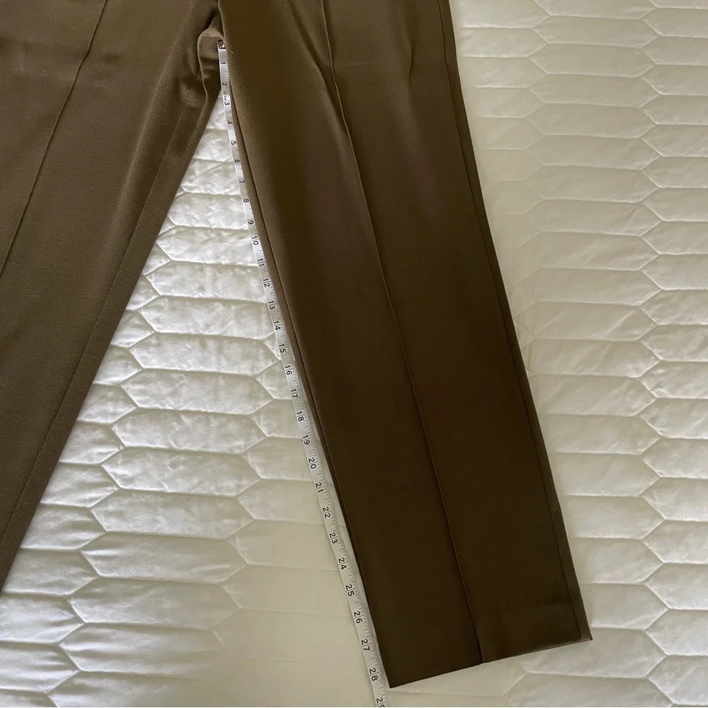 Madewell Fairbanks Pant Dark Olive Size 8​ - Picture 9 of 13